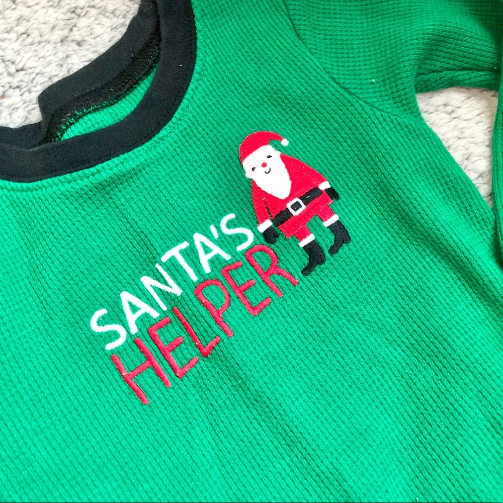 Santa’s Helper Christmas Pajamas - Picture 3 of 3
